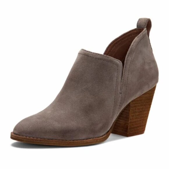 Jeffrey Campbell Rosalee Western Ankle Boot Taupe Suede Women's Size 6.5 - Picture 11 of 11